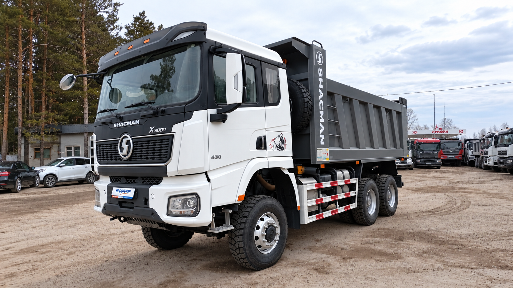 Самосвалы SHACMAN 6×6
